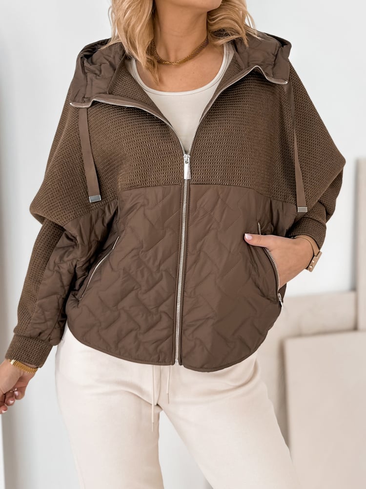 KURTKA BERENICE BRĄZOWA