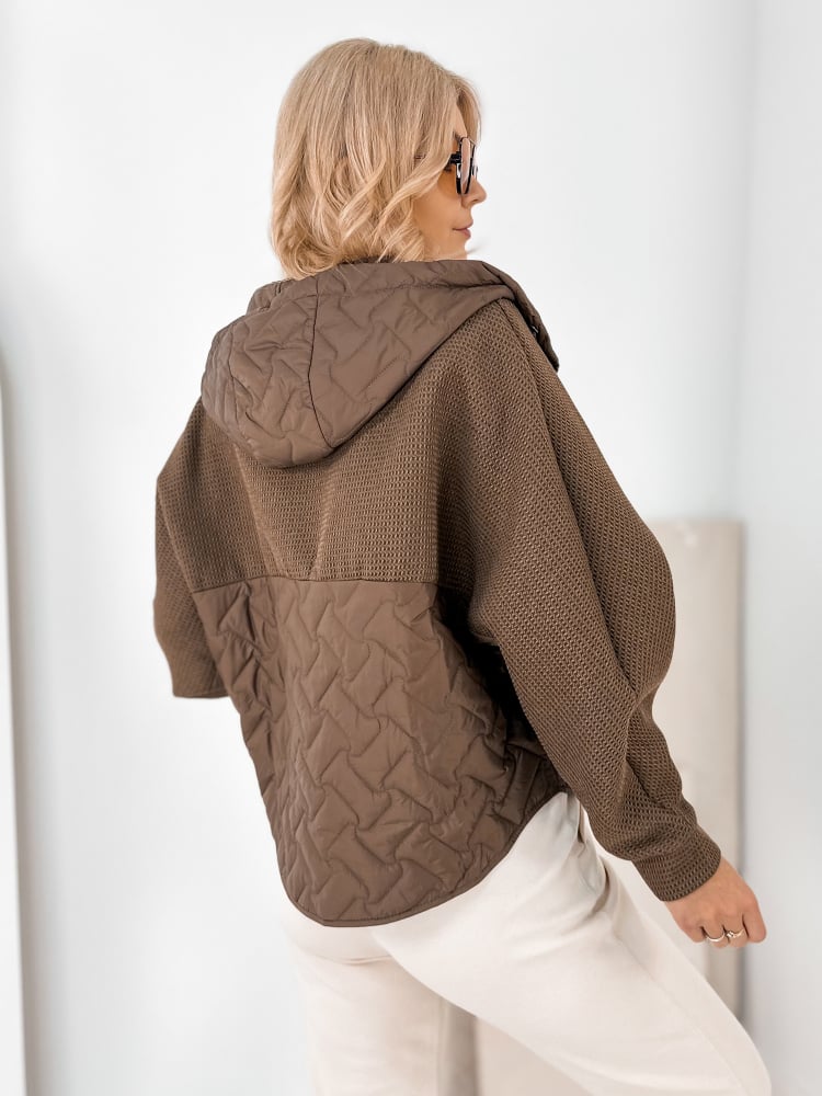 KURTKA BERENICE BRĄZOWA