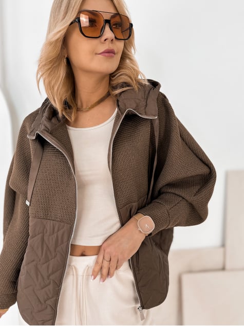 KURTKA BERENICE BRĄZOWA