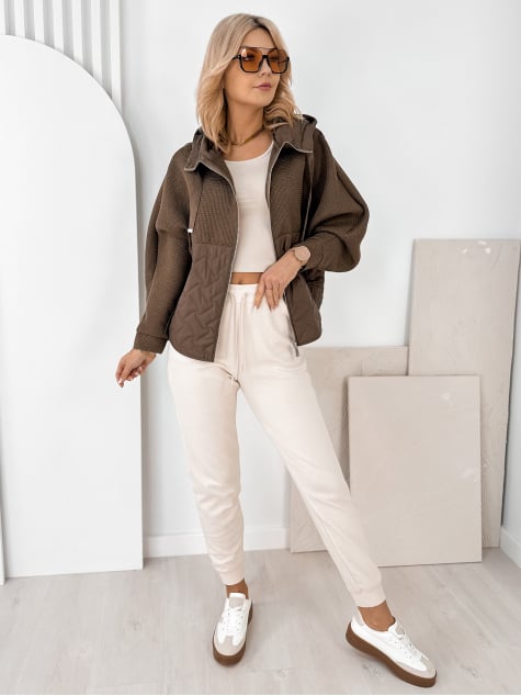 KURTKA BERENICE BRĄZOWA