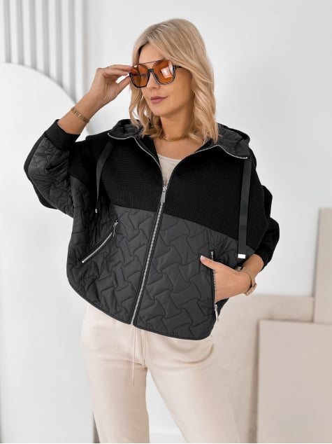 KURTKA BERENICE CZARNA