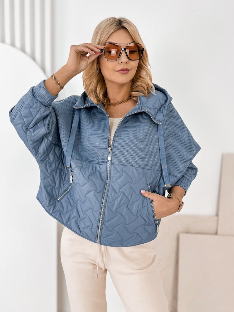 KURTKA BERENICE NIEBIESKA