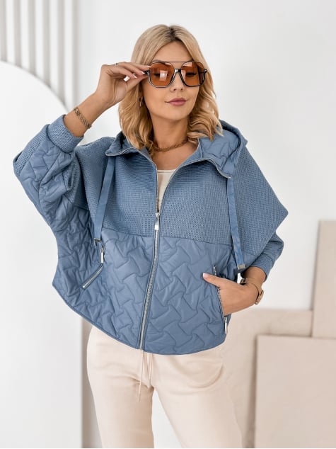 KURTKA BERENICE NIEBIESKA