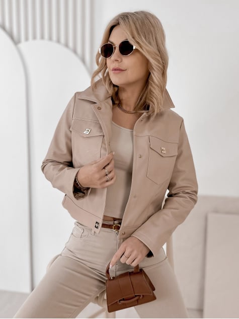 KURTKA HYRES BEŻOWA