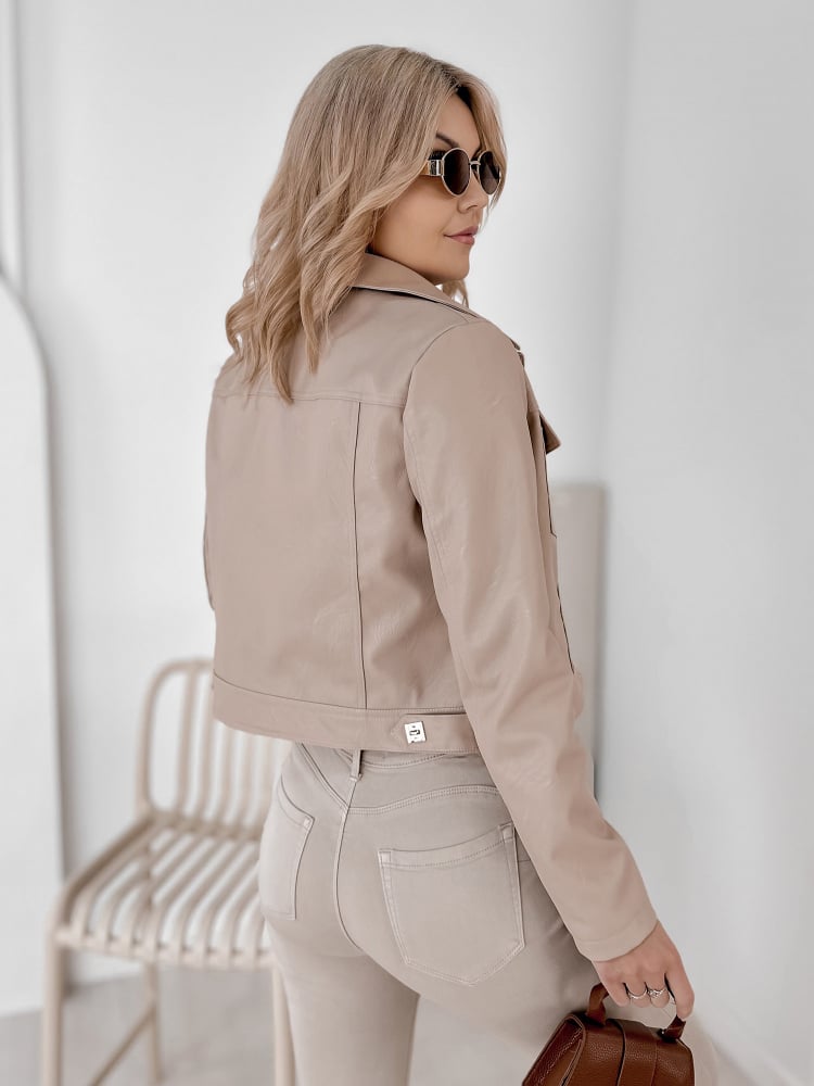 KURTKA HYRES BEŻOWA