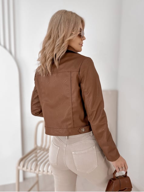 KURTKA HYRES KARMELOWA