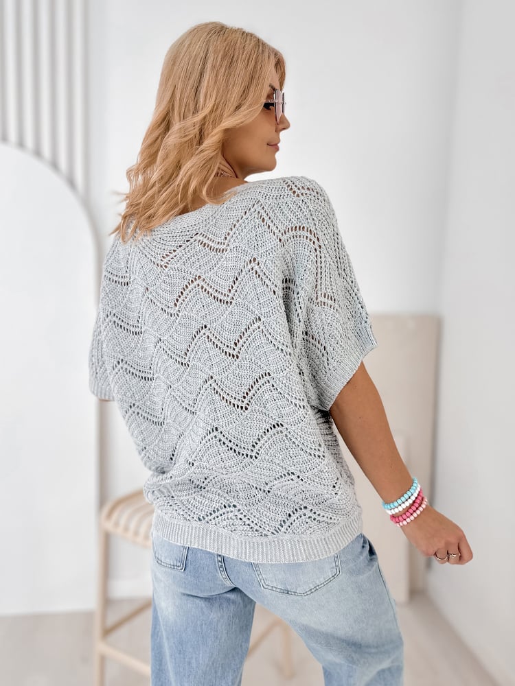 SWETER CORSICA SZARY