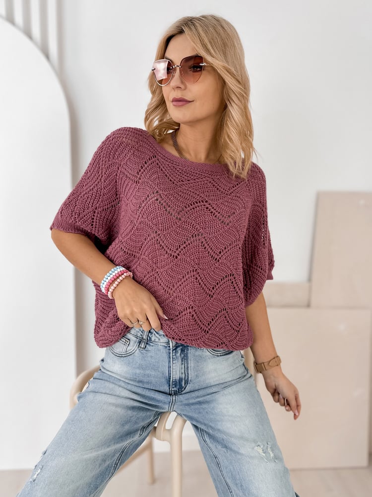 SWETER CORSICA LILIOWY