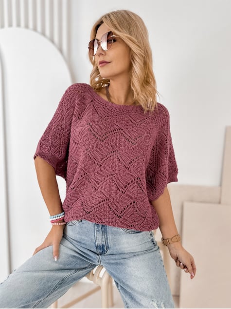 SWETER CORSICA LILIOWY