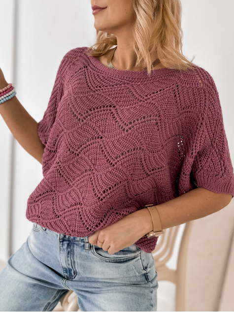 SWETER CORSICA LILIOWY