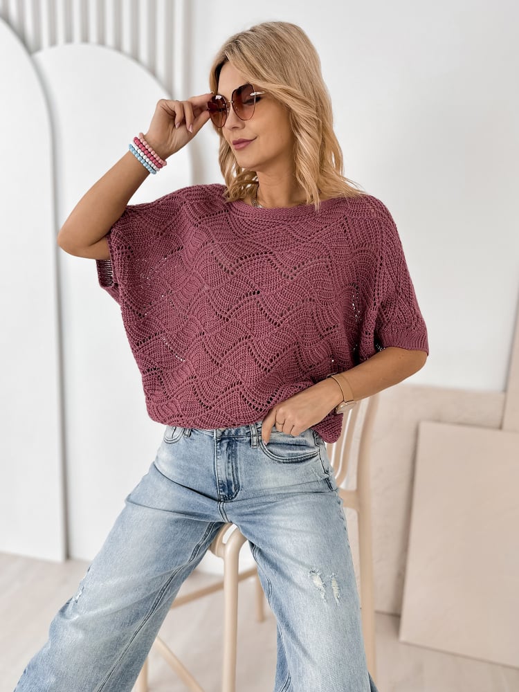 SWETER CORSICA LILIOWY