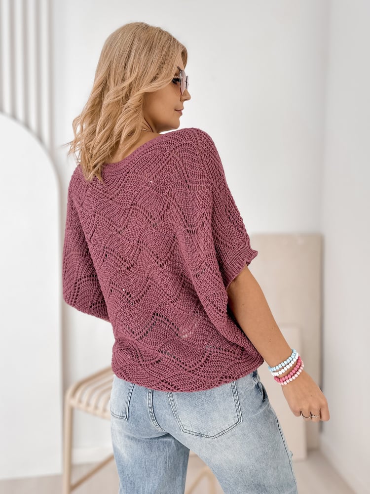 SWETER CORSICA LILIOWY