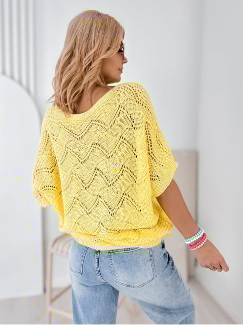 SWETER CORSICA ŻÓŁTY