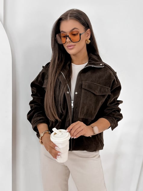 KURTKA ZAMSZOWA SALOME...