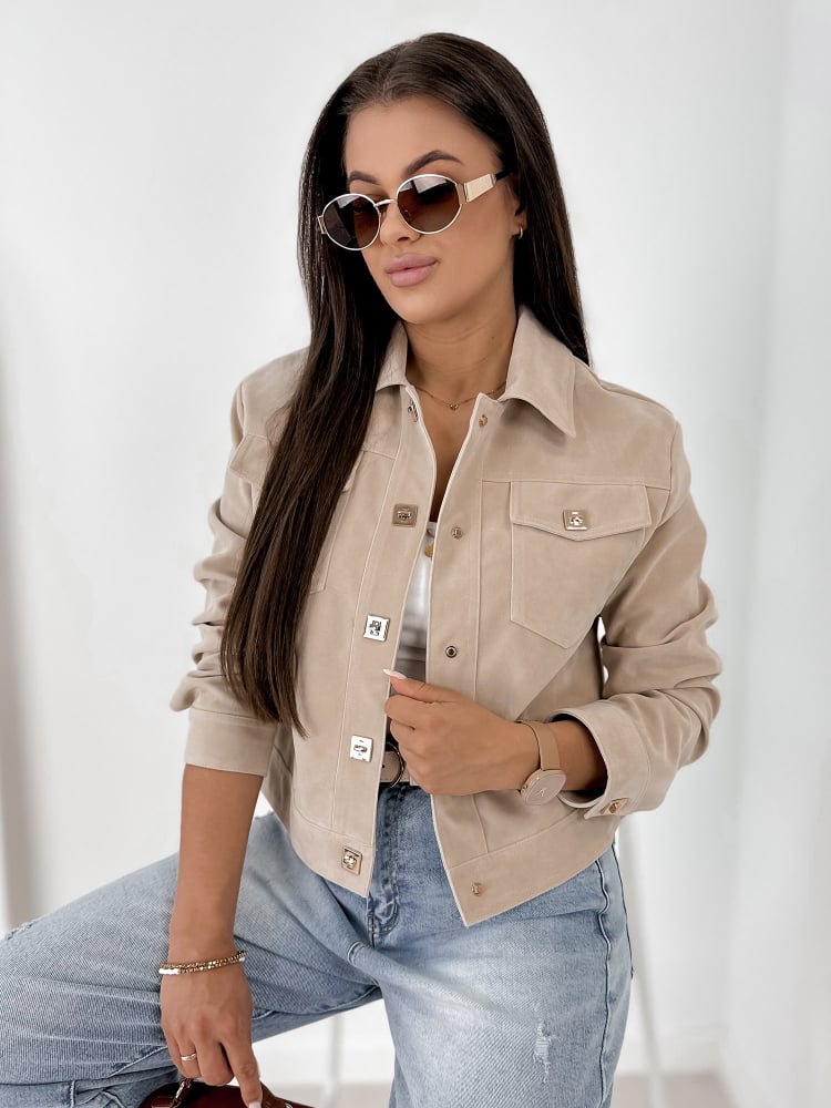 KURTKA ZAMSZOWA MONTEVERDI...