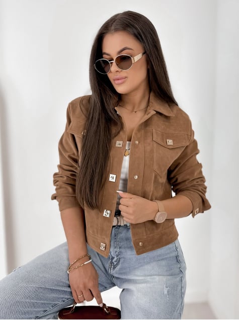 KURTKA ZAMSZOWA MONTEVERDI...