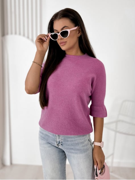 SWETER BRETANE LILIOWY