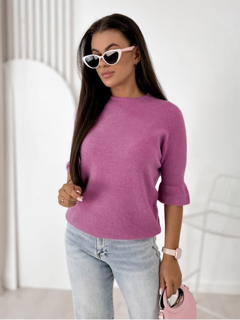 SWETER BRETANE LILIOWY