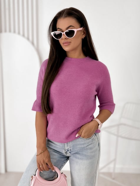 SWETER BRETANE LILIOWY