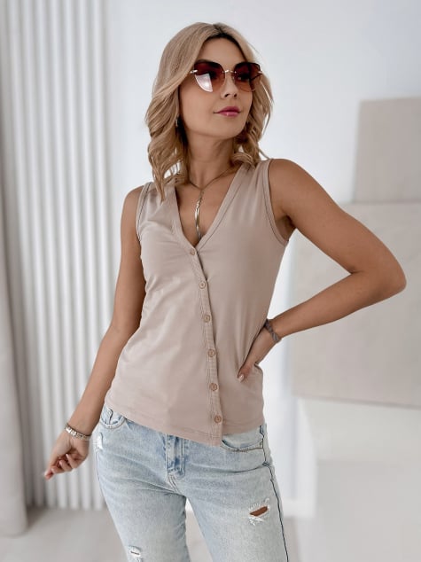 BLUZKA POLINE BEŻOWA