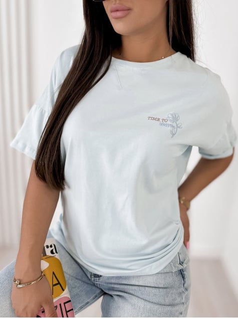 BLUZKA PELLAS BŁĘKITNA