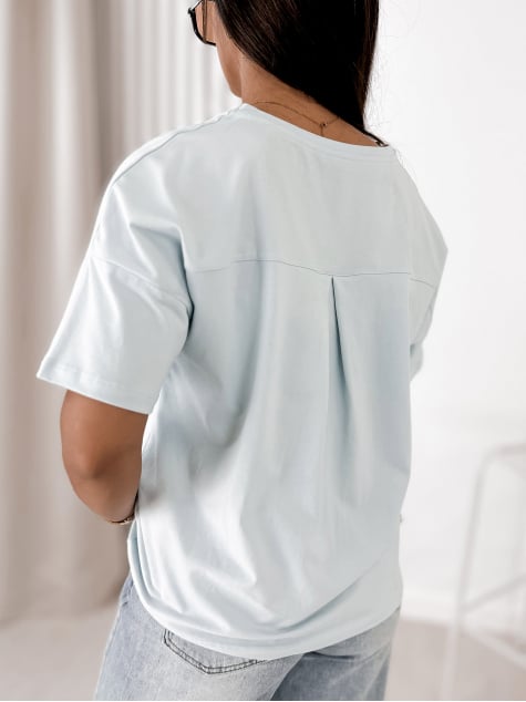 BLUZKA PELLAS BŁĘKITNA