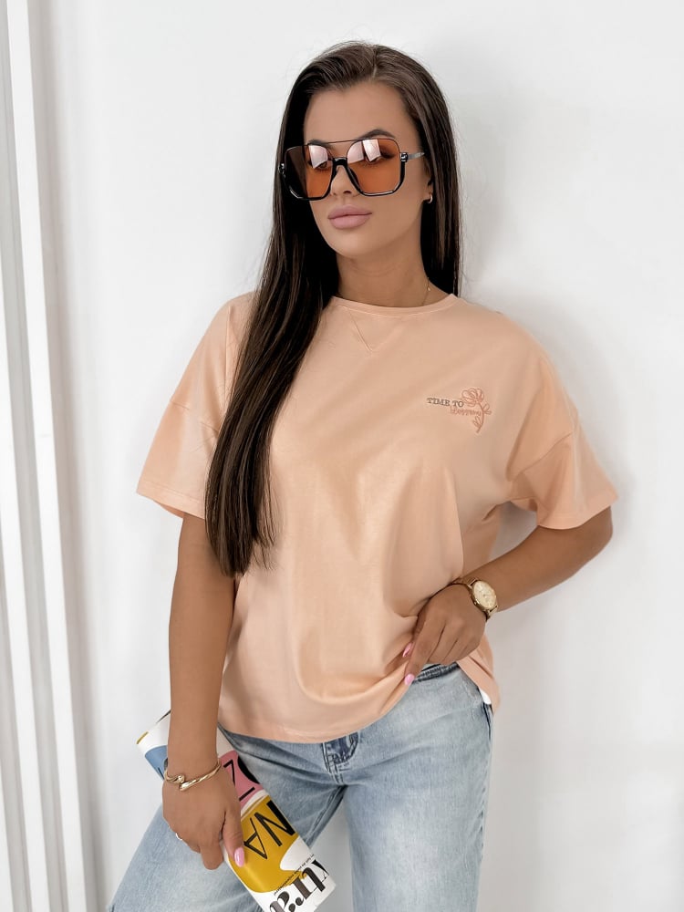 BLUZKA PELLAS BRZOSKWINIOWA