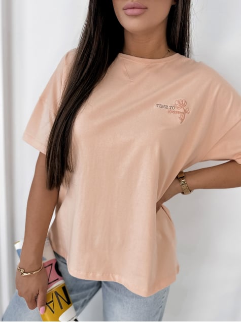 BLUZKA PELLAS BRZOSKWINIOWA