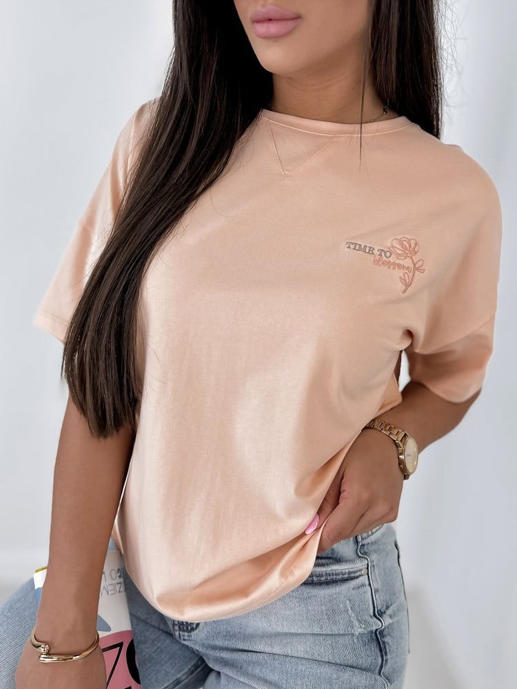 BLUZKA PELLAS BRZOSKWINIOWA