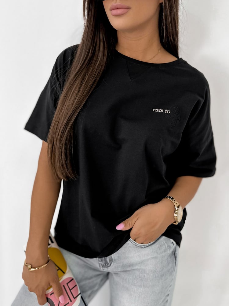 BLUZKA PELLAS CZARNA