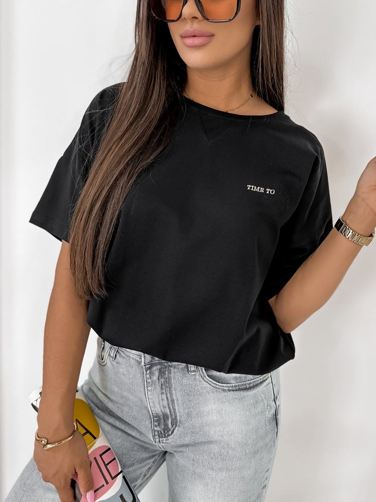 BLUZKA PELLAS CZARNA