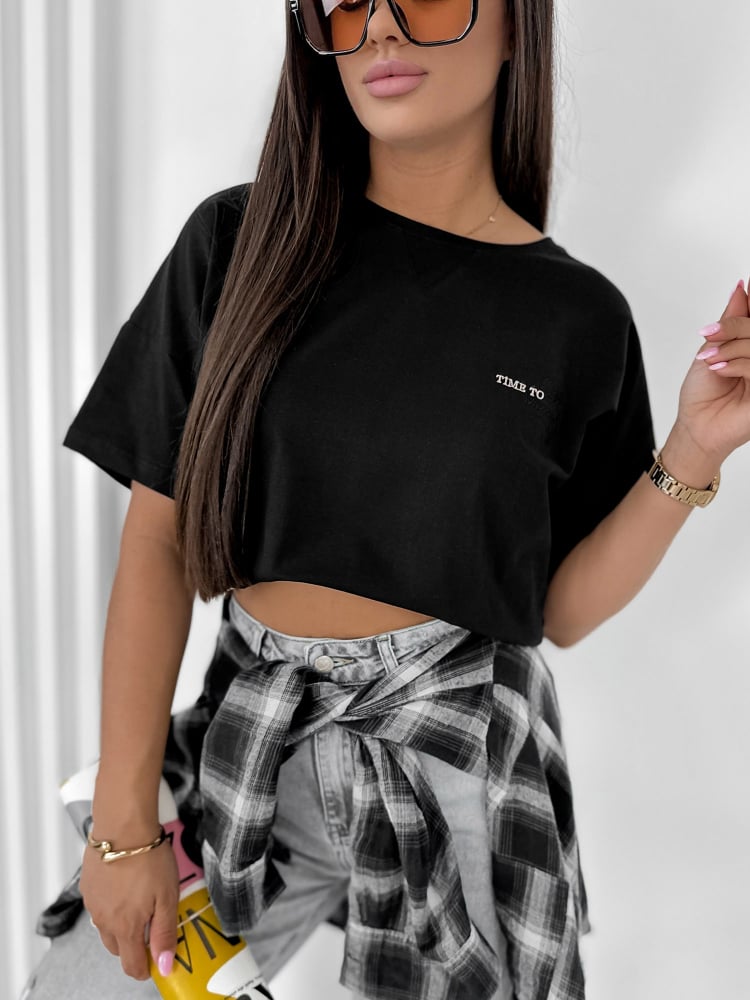 BLUZKA PELLAS CZARNA