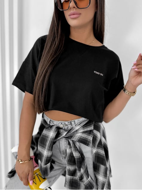 BLUZKA PELLAS CZARNA