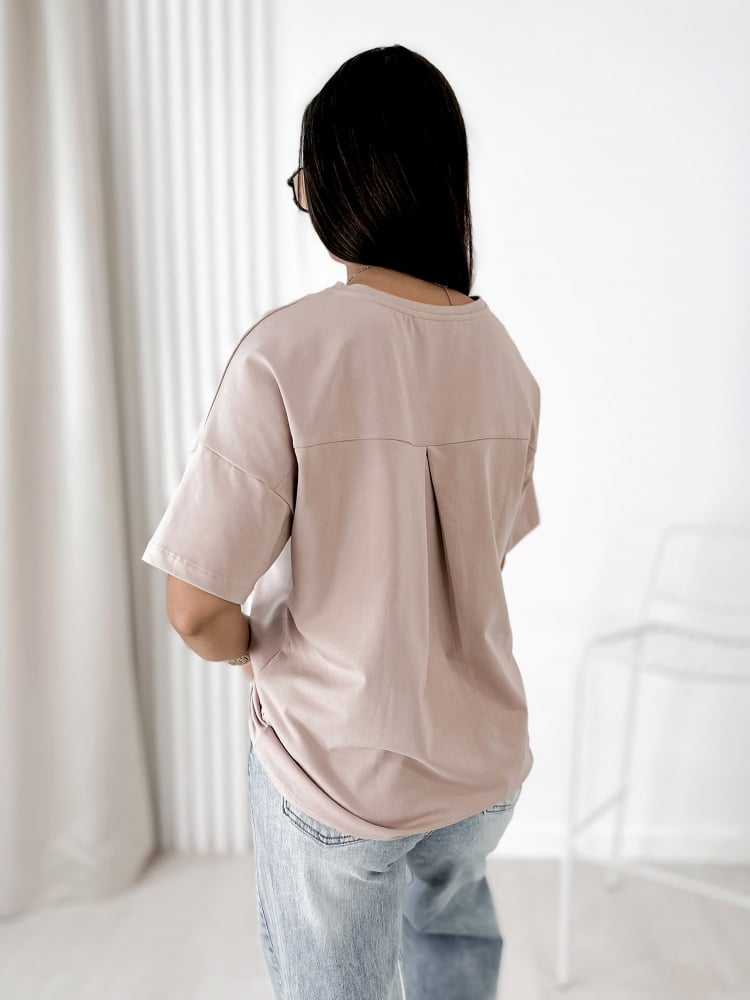 BLUZKA PELLAS BEŻOWA