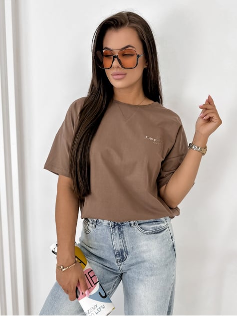 BLUZKA PELLAS BRĄZOWA