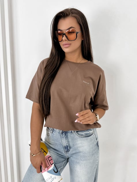 BLUZKA PELLAS BRĄZOWA