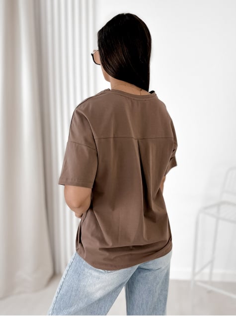 BLUZKA PELLAS BRĄZOWA