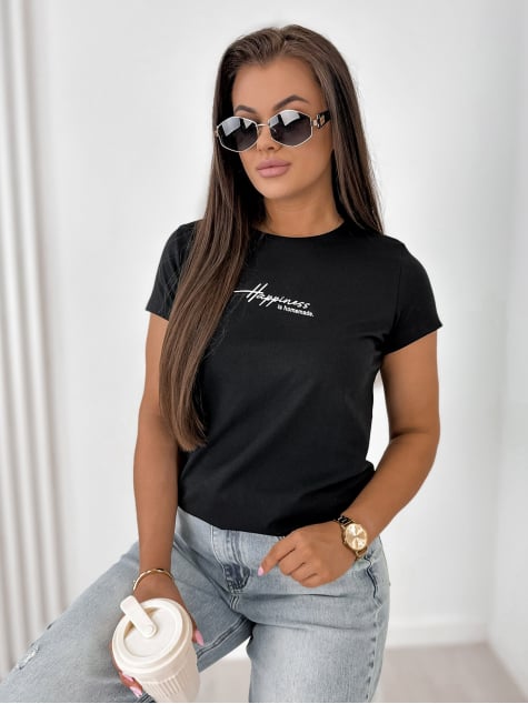 BLUZKA HAPINES CZARNA