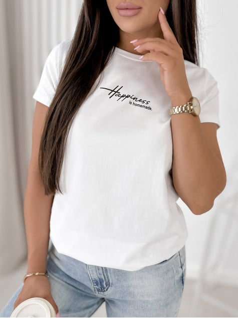 BLUZKA HAPINES BIAŁA