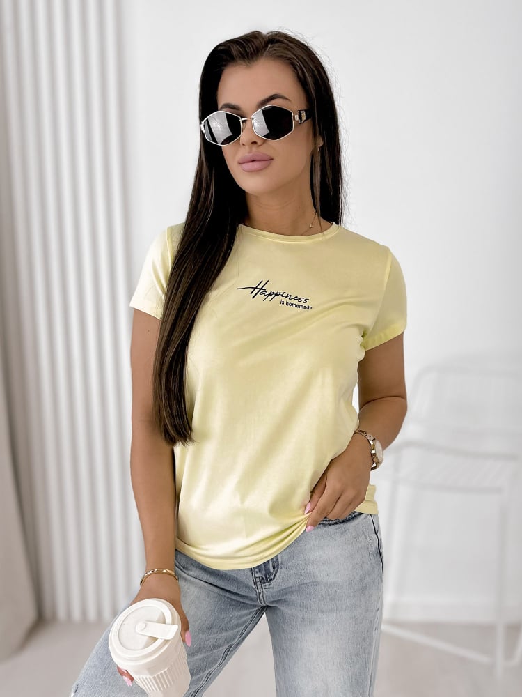 BLUZKA HAPINES ŻÓŁTA