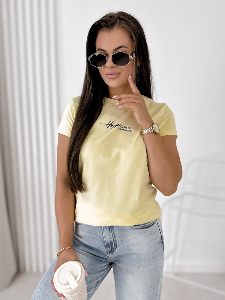 BLUZKA HAPINES ŻÓŁTA