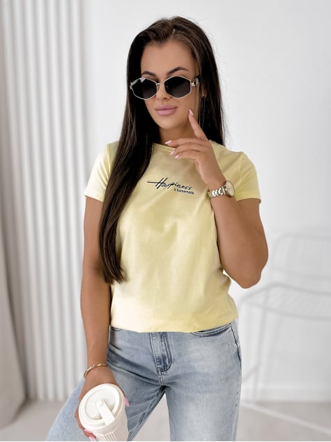BLUZKA HAPINES ŻÓŁTA