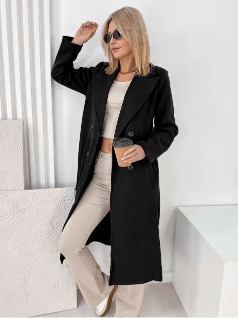 PŁASZCZ AVORIAZ CZARNY