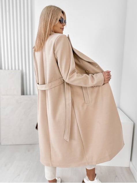 PŁASZCZ AVORIAZ BEŻOWY