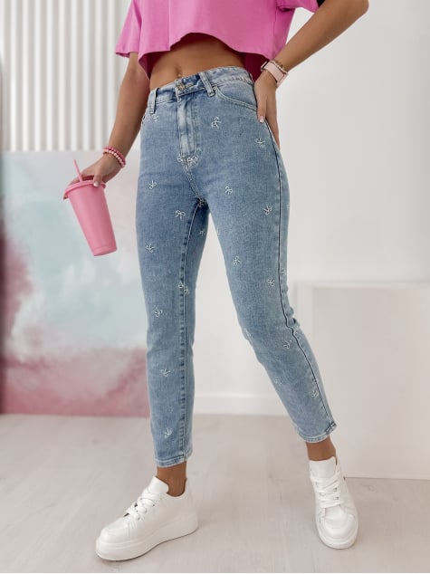 SPODNIE DONATELLO JEANSOWE