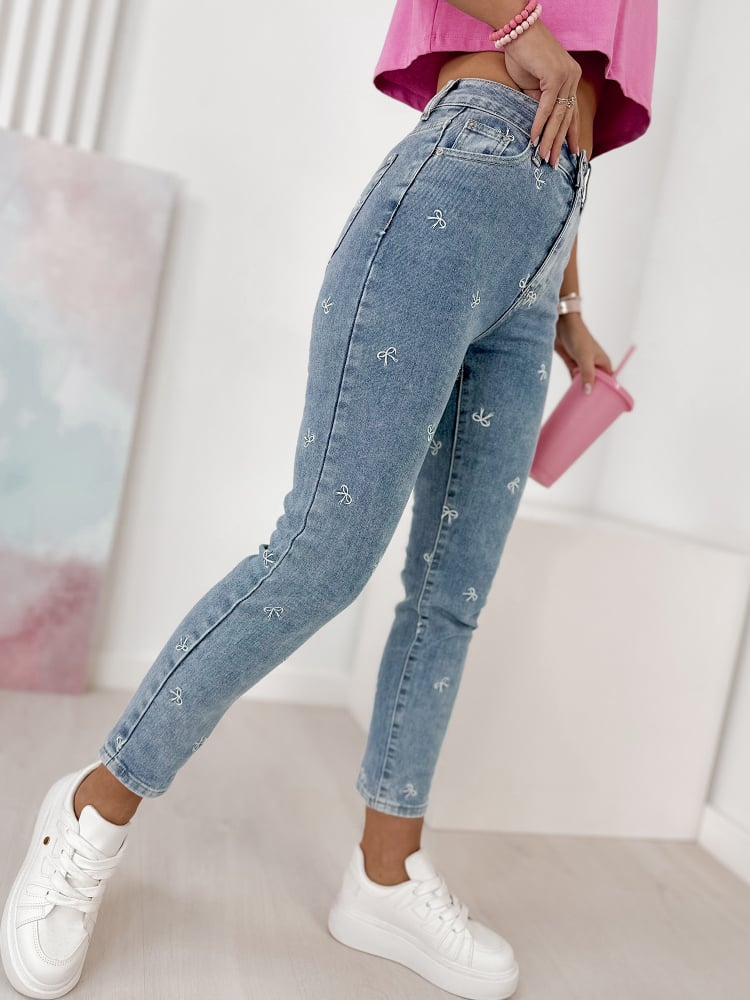 SPODNIE DONATELLO JEANSOWE