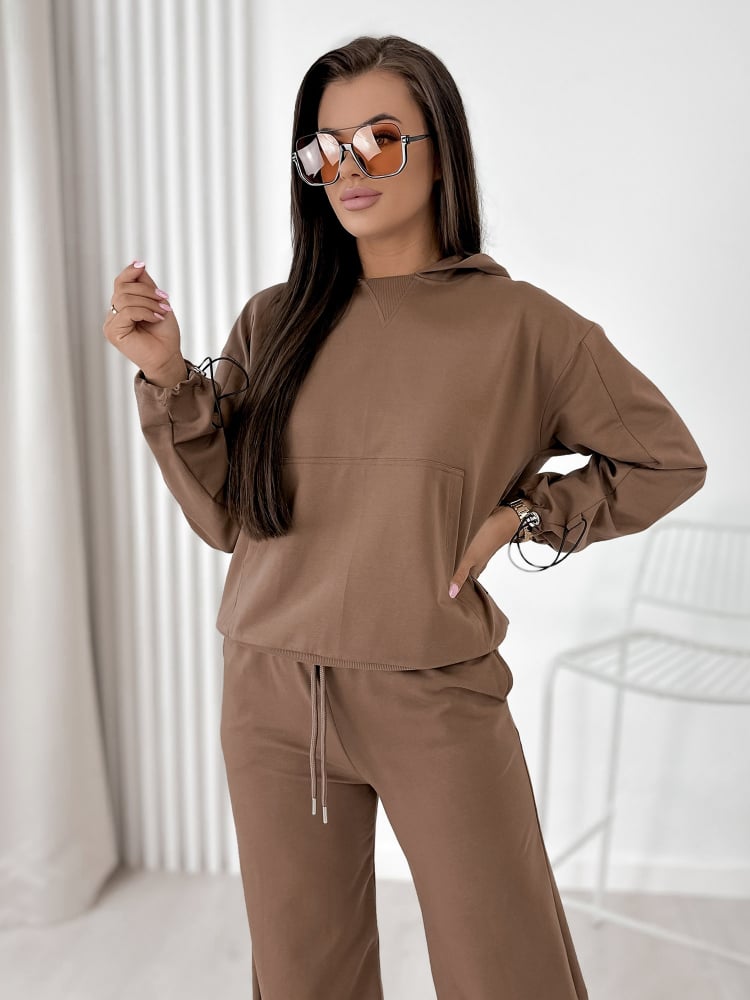 KOMPLET DRESOWY ARRIGO BRĄZOWY