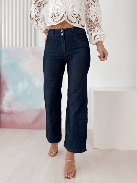 SPODNIE CORNELE GRANATOWE