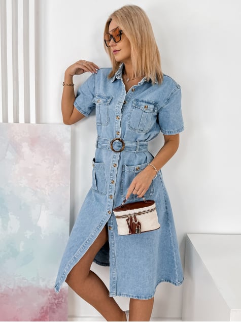 SUKIENKA VOLTARE JEANSOWA