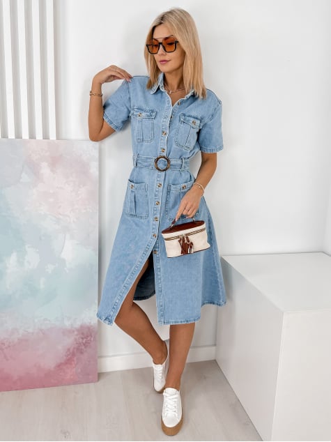 SUKIENKA VOLTARE JEANSOWA